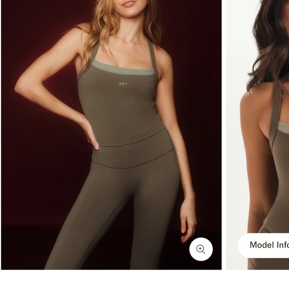 SET Active Lux Studio Tank in Brown - Picture 4 of 4